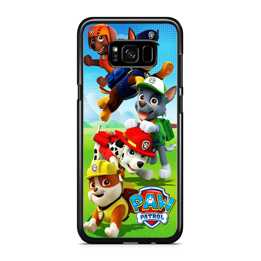 Paw Patrol Five Dogs Samsung Galaxy S8 Plus Case