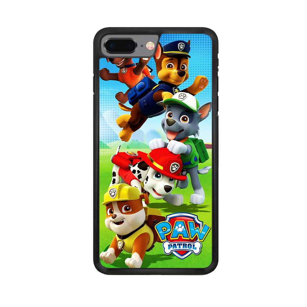 Paw Patrol Five Dogs iPhone 7 Plus Case