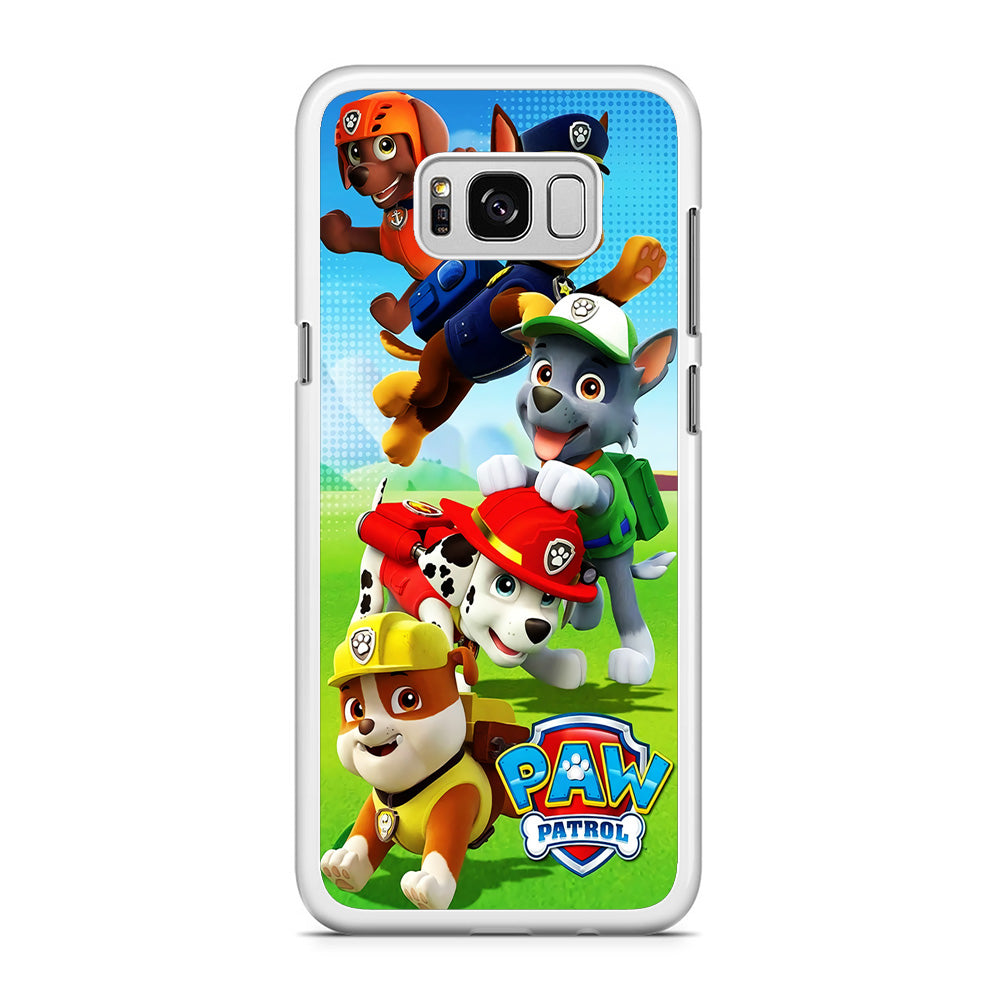 Paw Patrol Five Dogs Samsung Galaxy S8 Case