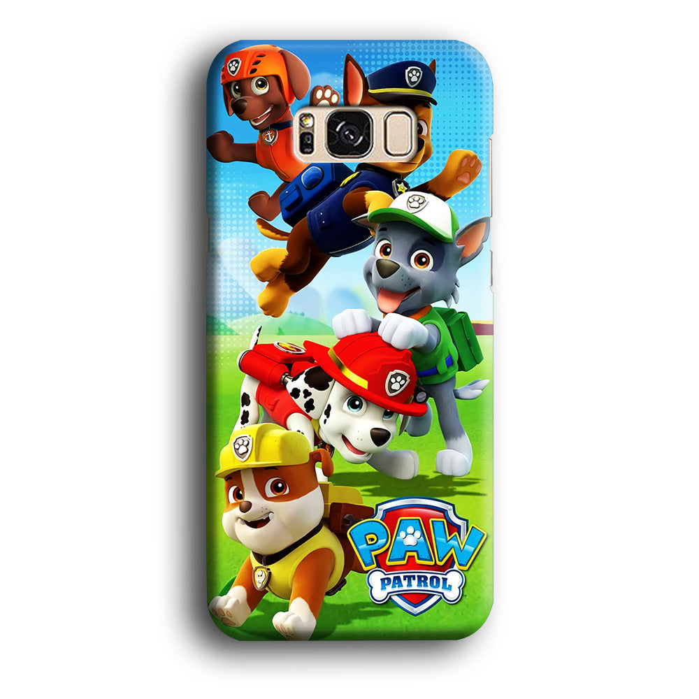 Paw Patrol Five Dogs Samsung Galaxy S8 Plus Case