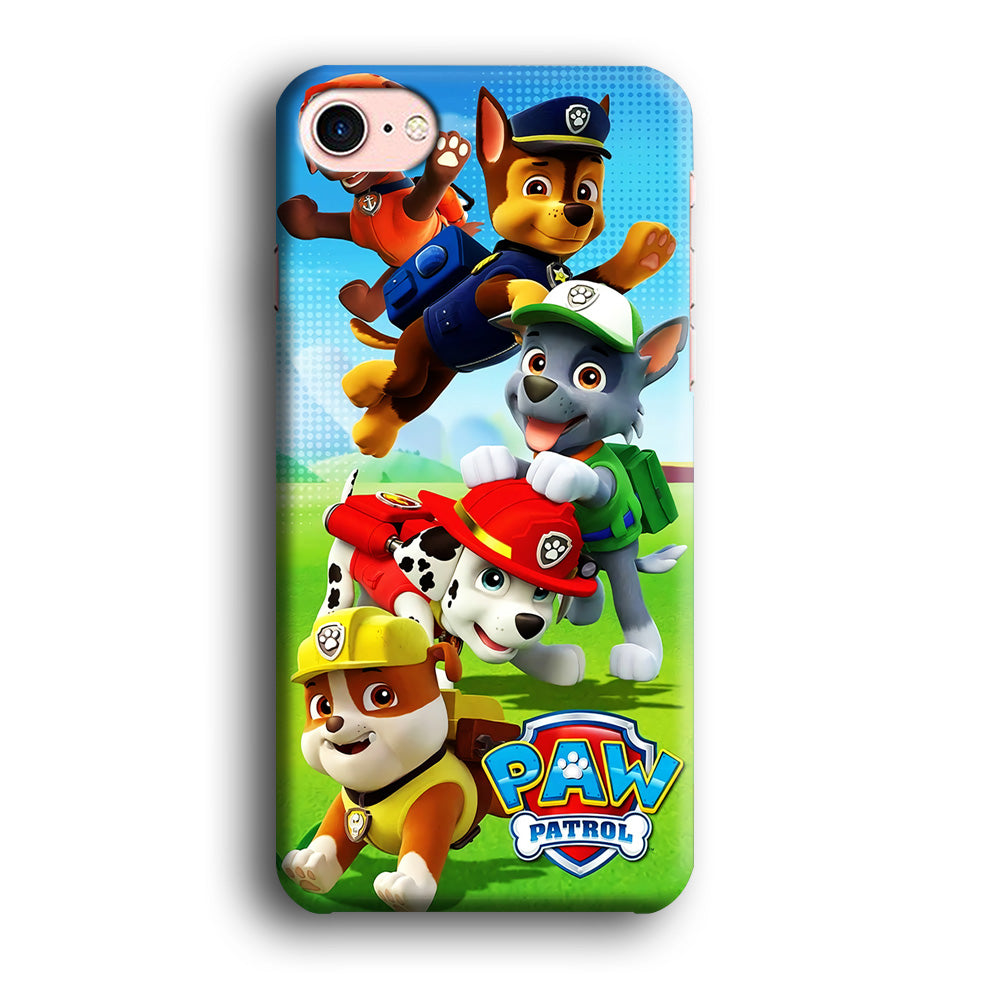 Paw Patrol Five Dogs iPhone 8 Case