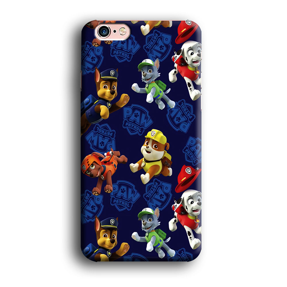 Paw Patrol Patern Blue iPhone 6 | 6s Case