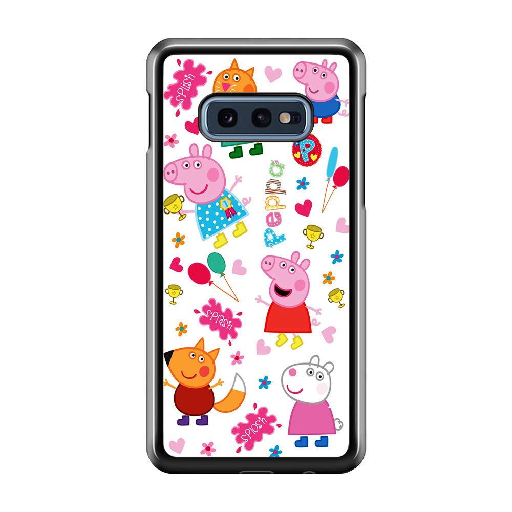 Peppa Pig and Friend Samsung Galaxy S10E Case