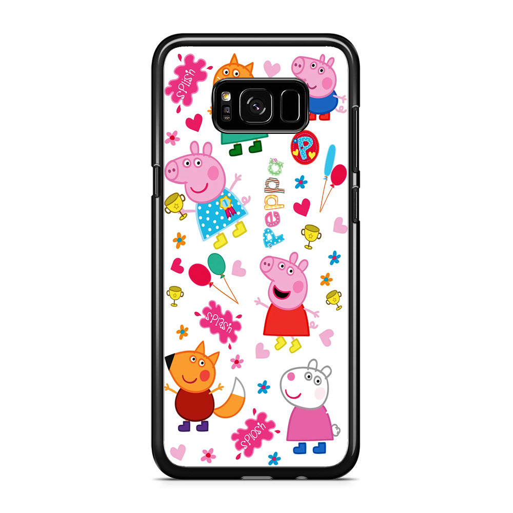 Peppa Pig and Friend Samsung Galaxy S8 Case