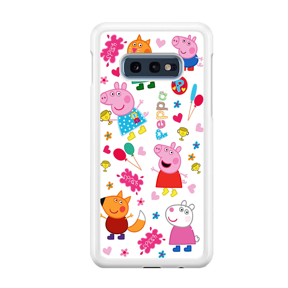 Peppa Pig and Friend Samsung Galaxy S10E Case