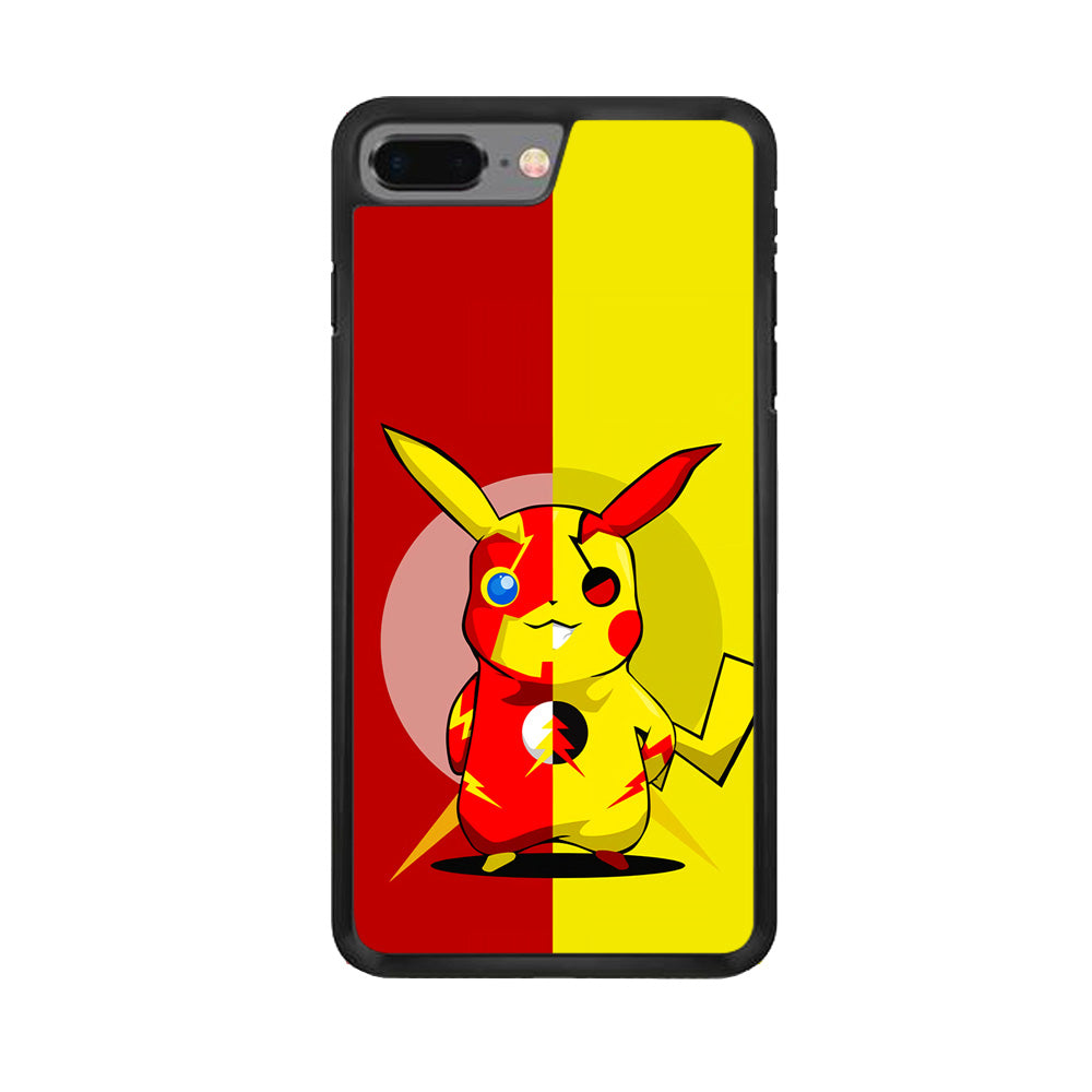 Pikachu and Flash Crossover iPhone 8 Plus Case