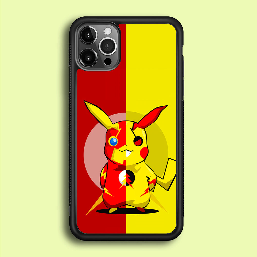 Pikachu and Flash Crossover iPhone 12 Pro Case