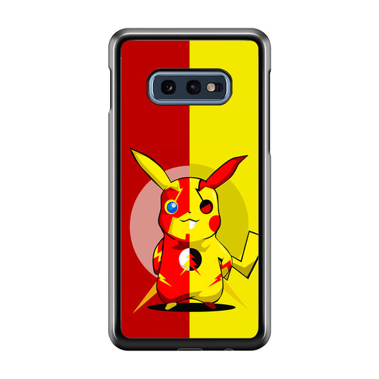 Pikachu and Flash Crossover Samsung Galaxy S10E Case