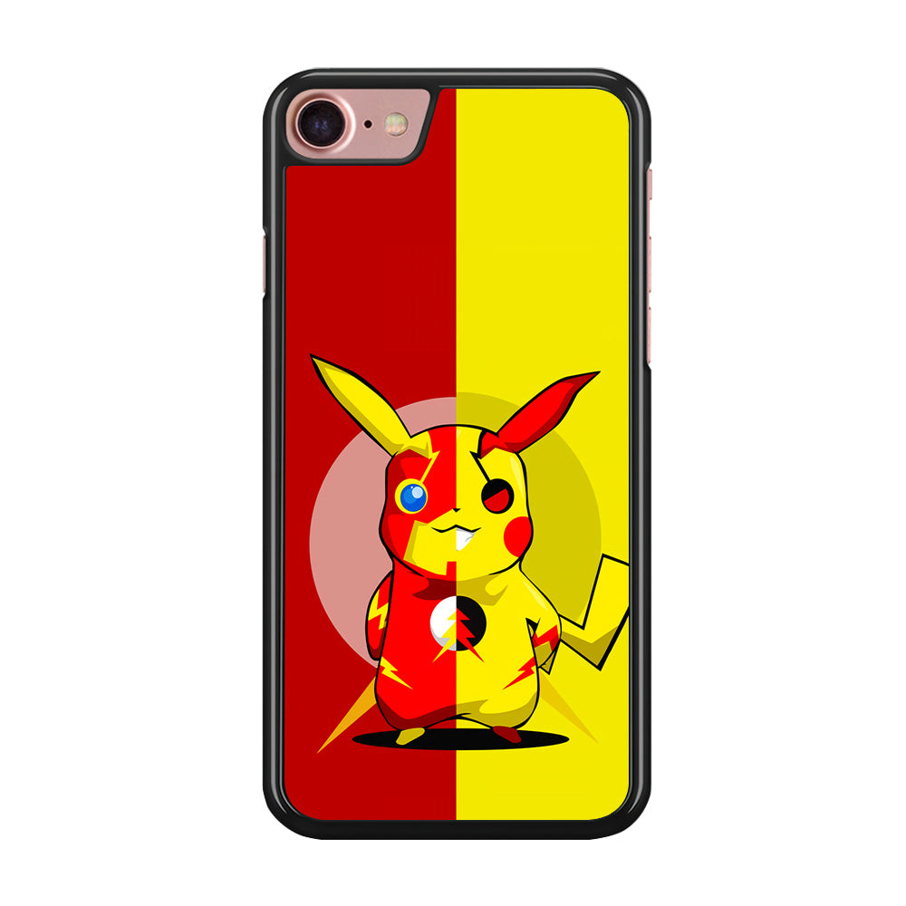 Pikachu and Flash Crossover iPhone 8 Case