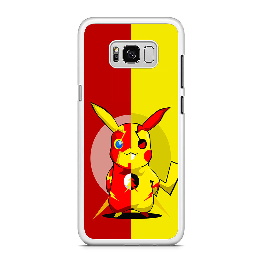 Pikachu and Flash Crossover Samsung Galaxy S8 Case