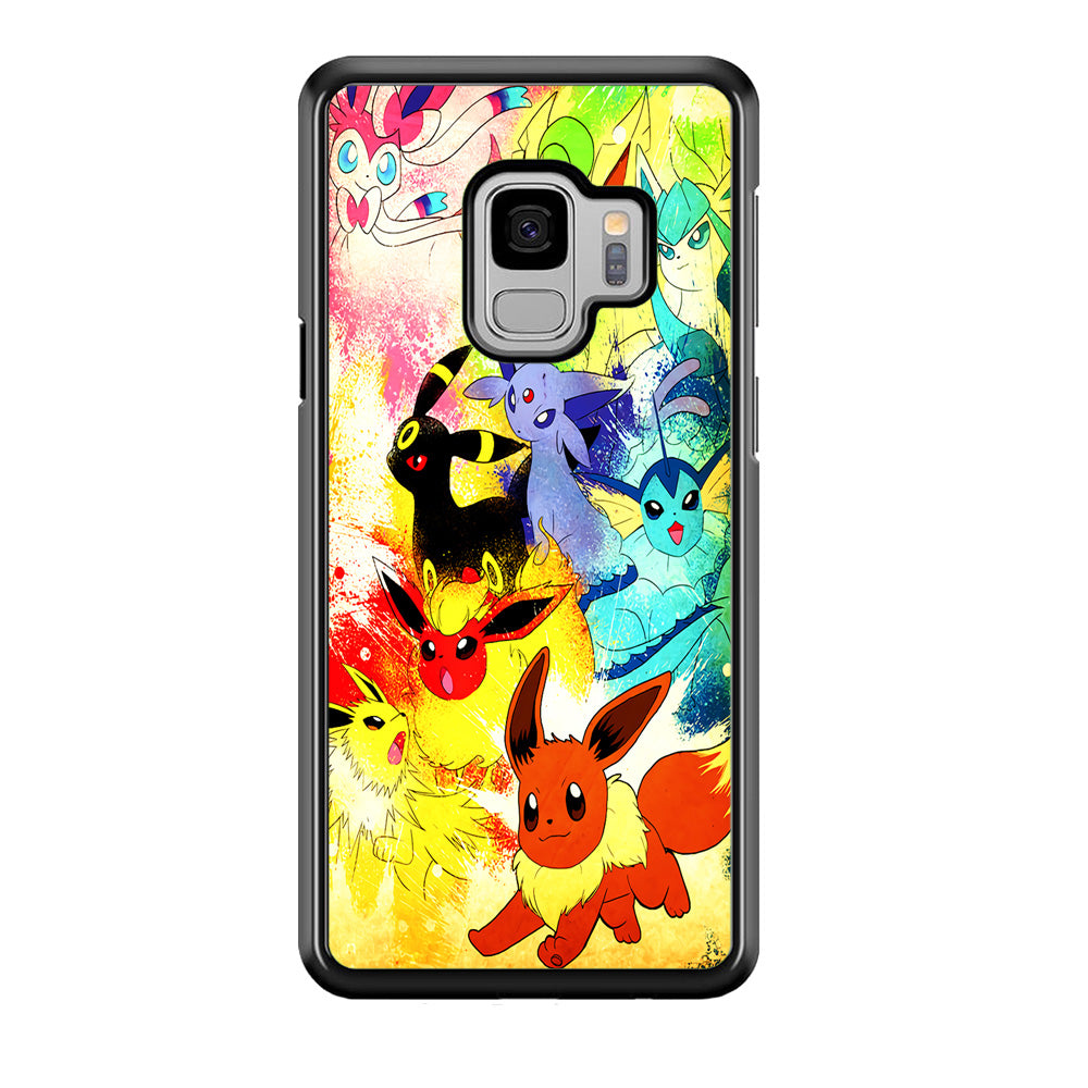 Pokemon Eevee Painting Samsung Galaxy S9 Case