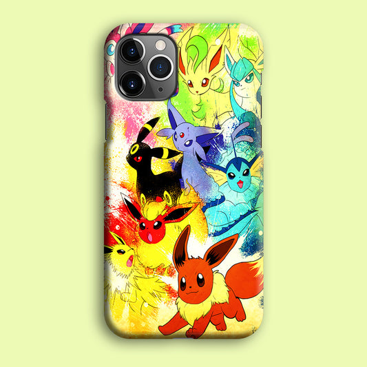 Pokemon Eevee Painting iPhone 12 Pro Case