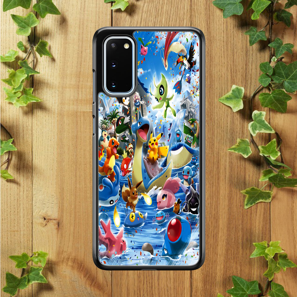 Pokemon Party Samsung Galaxy S20 Case