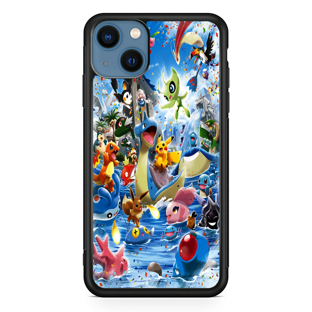 Pokemon Party iPhone 13 Pro Case