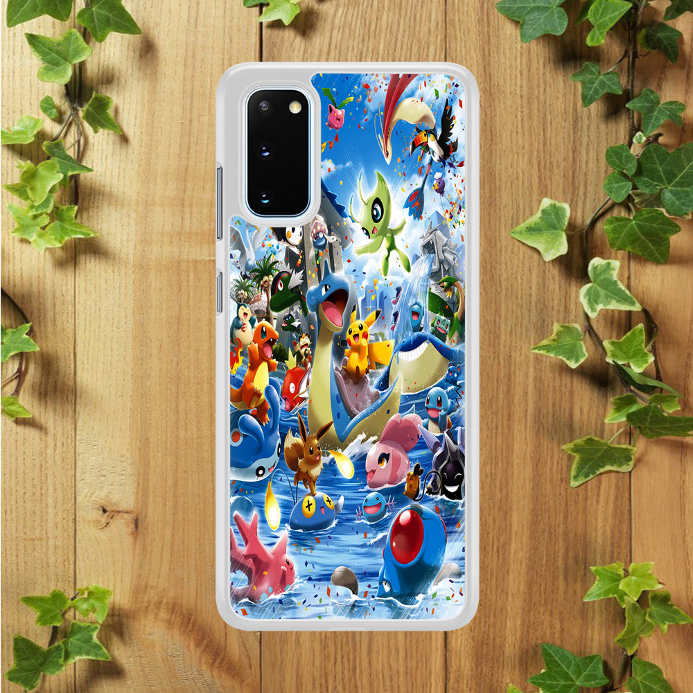 Pokemon Party Samsung Galaxy S20 Case