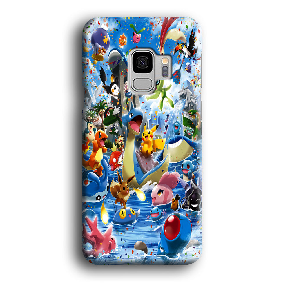 Pokemon Party Samsung Galaxy S9 Case