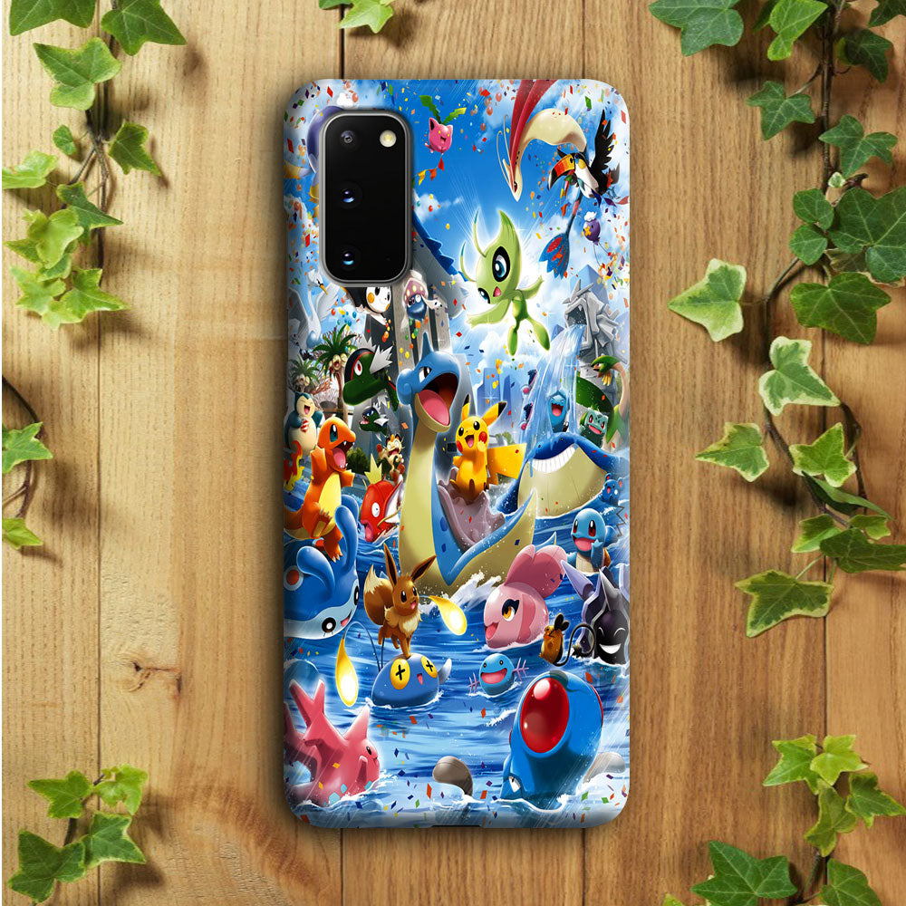 Pokemon Party Samsung Galaxy S20 Case