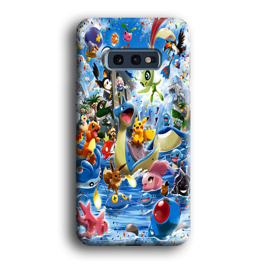 Pokemon Party Samsung Galaxy S10E Case