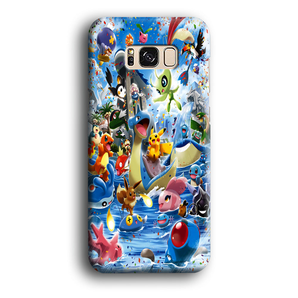 Pokemon Party Samsung Galaxy S8 Case