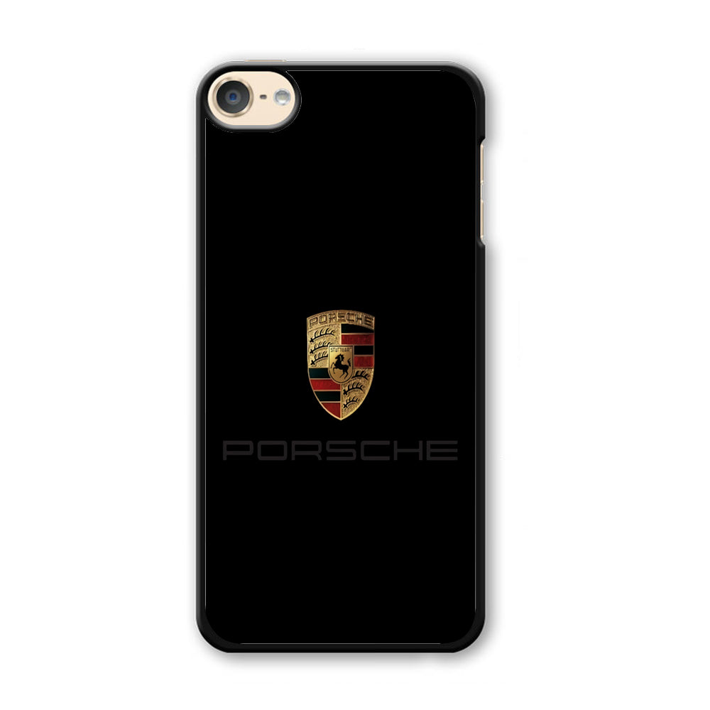 Porsche Logo Black iPod Touch 6 Case