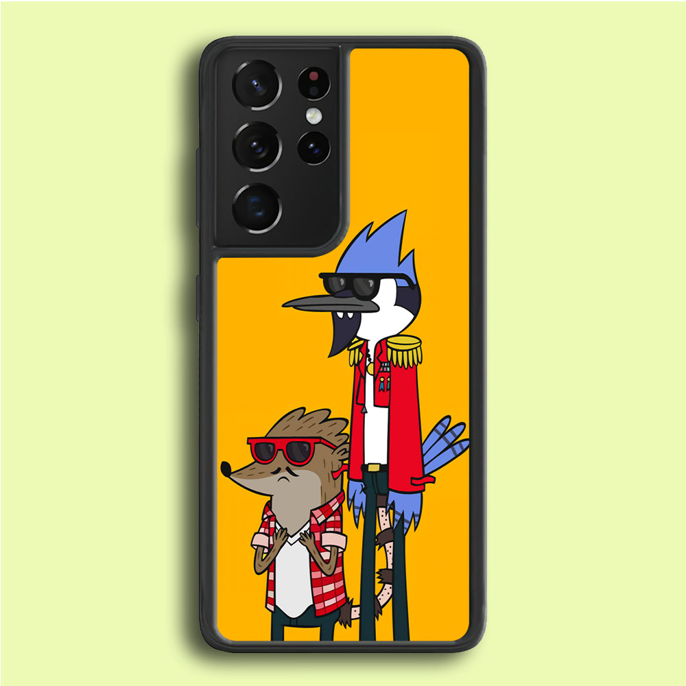 Regular Show Rigby and Mordecai Samsung Galaxy S21 Ultra Case