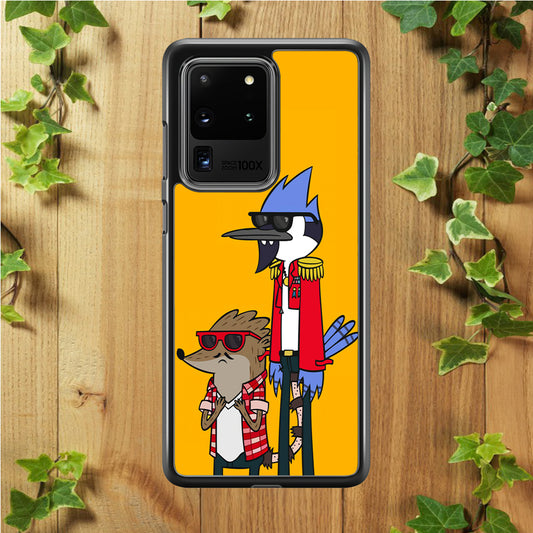 Regular Show Rigby and Mordecai Samsung Galaxy S20 Ultra Case