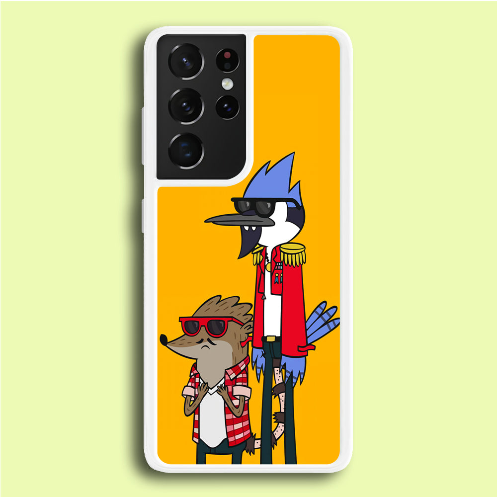 Regular Show Rigby and Mordecai Samsung Galaxy S21 Ultra Case