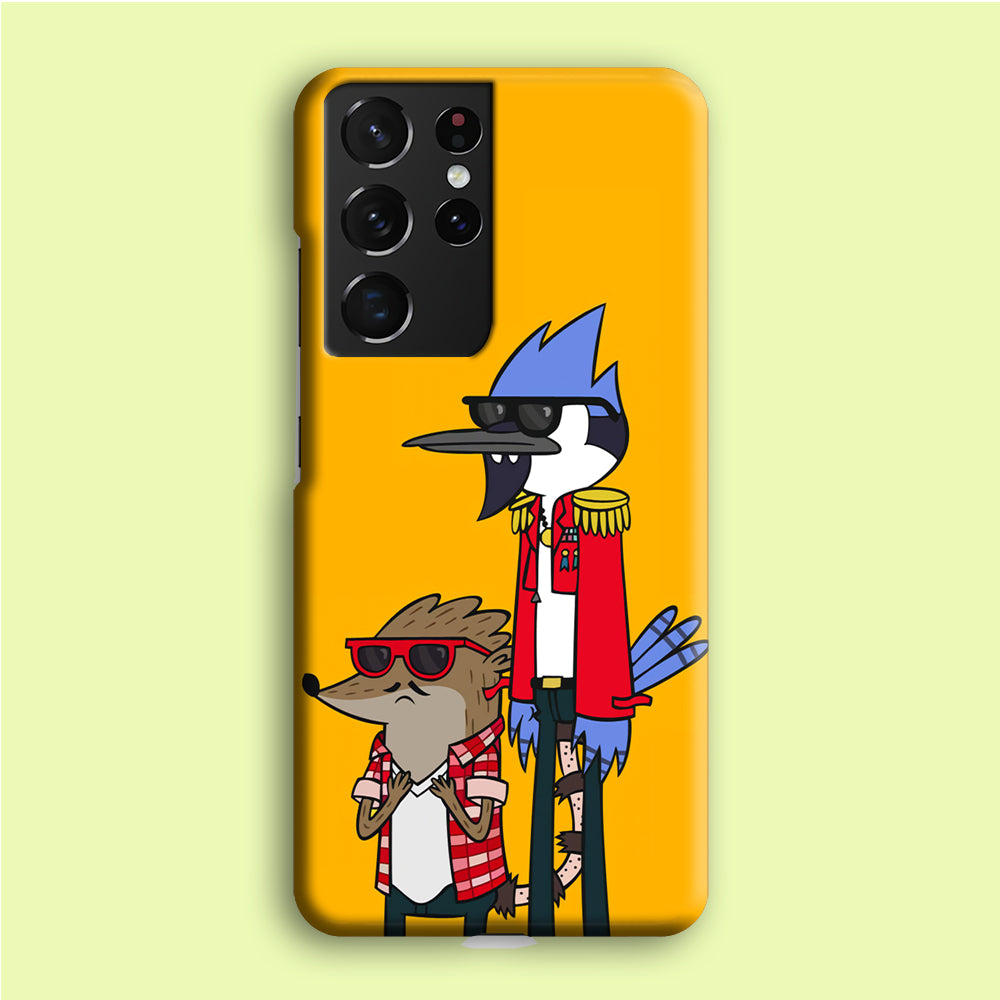 Regular Show Rigby and Mordecai Samsung Galaxy S21 Ultra Case