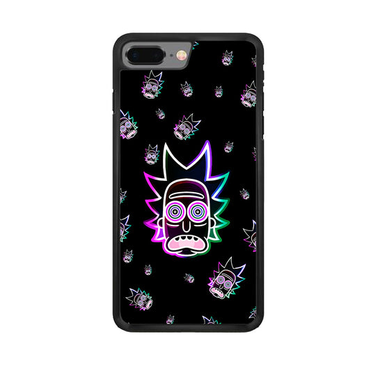 Rick Face Neon iPhone 7 Plus Case