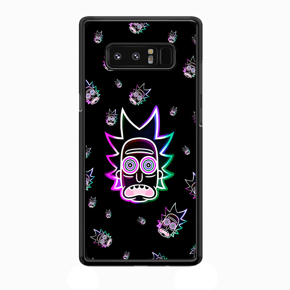 Rick Face Neon Samsung Galaxy Note 8 Case