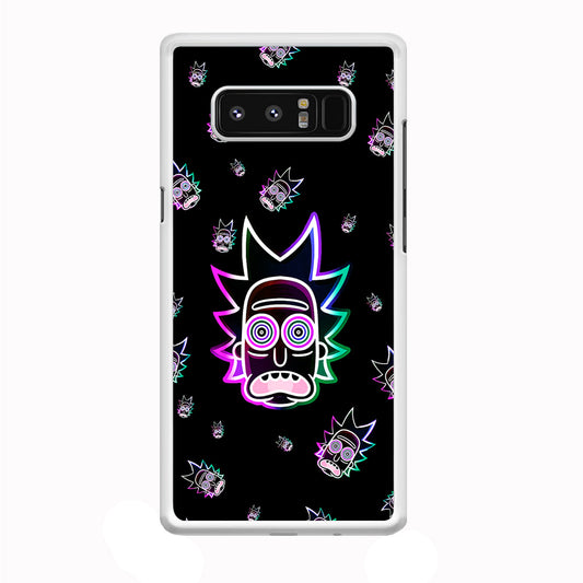 Rick Face Neon Samsung Galaxy Note 8 Case