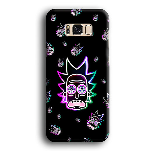 Rick Face Neon Samsung Galaxy S8 Case