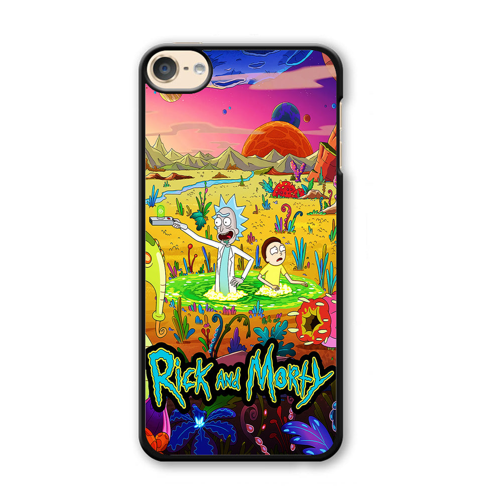 Rick and Morty Art Poster iPod Touch 6 Case