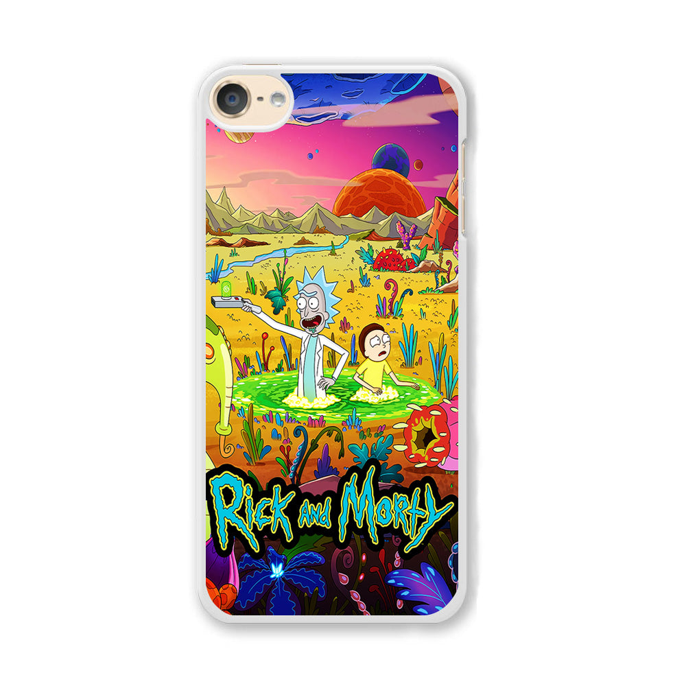 Rick and Morty Art Poster iPod Touch 6 Case