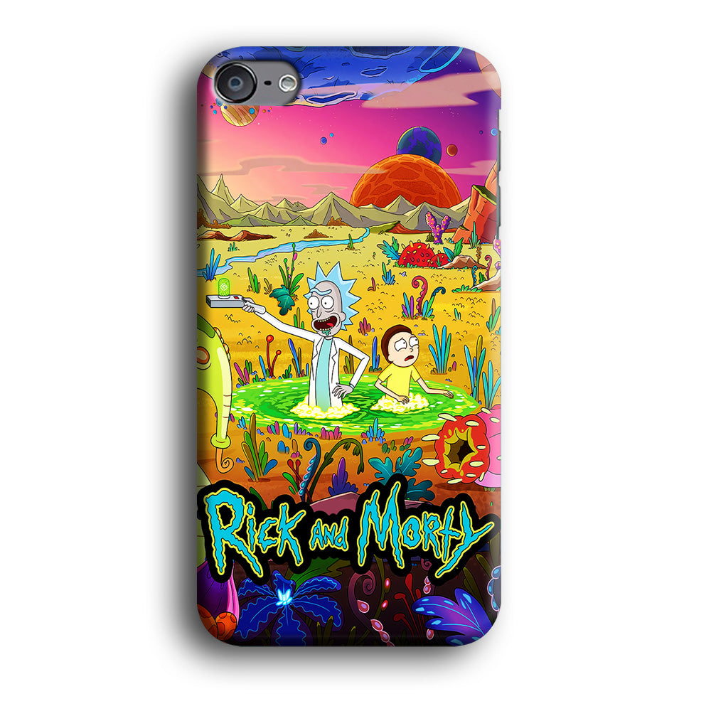 Rick and Morty Art Poster iPod Touch 6 Case