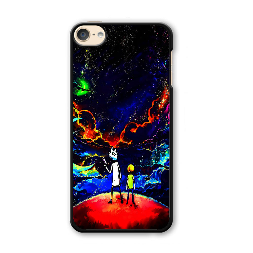 Rick and Morty Galaxy Painting iPod Touch 6 Case