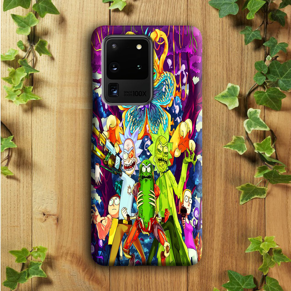 Rick and Morty Monster Samsung Galaxy S20 Ultra Case