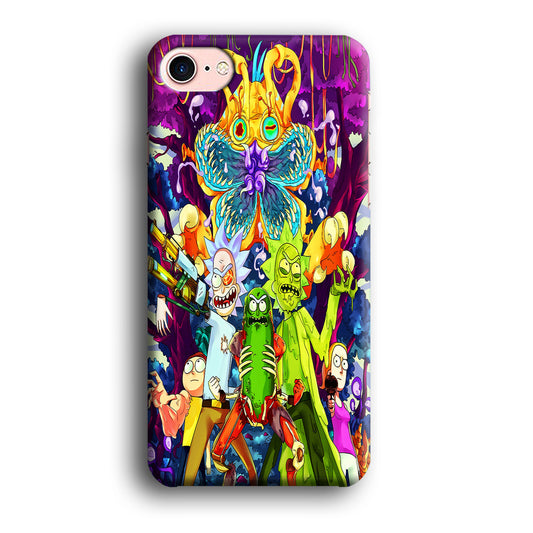 Rick and Morty Monster iPhone 8 Case