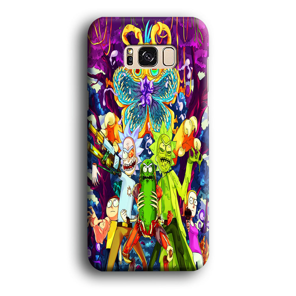 Rick and Morty Monster Samsung Galaxy S8 Case