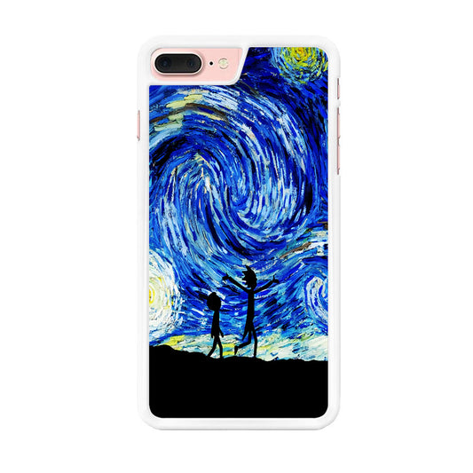 Rick and Morty Starry Night iPhone 7 Plus Case