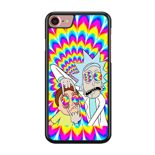 Rick and Morty Trippy iPhone SE 2020 Case