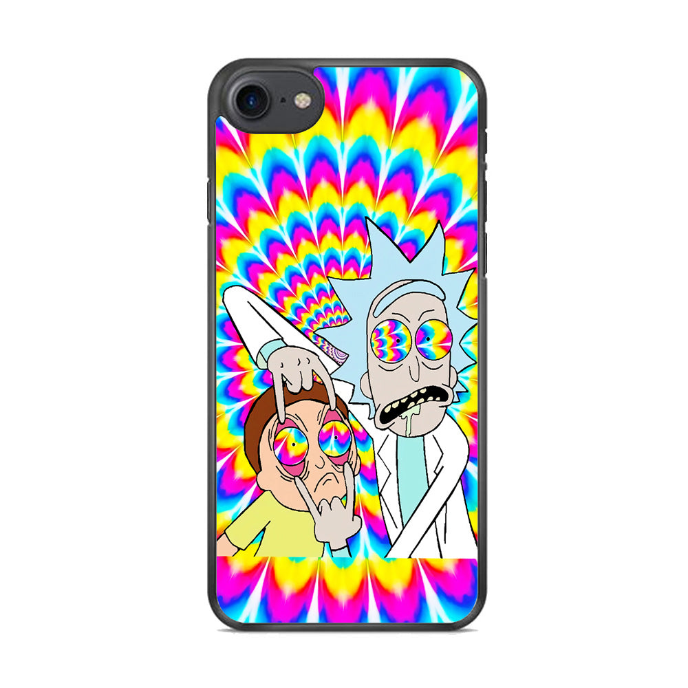 Rick and Morty Trippy iPhone 8 Case