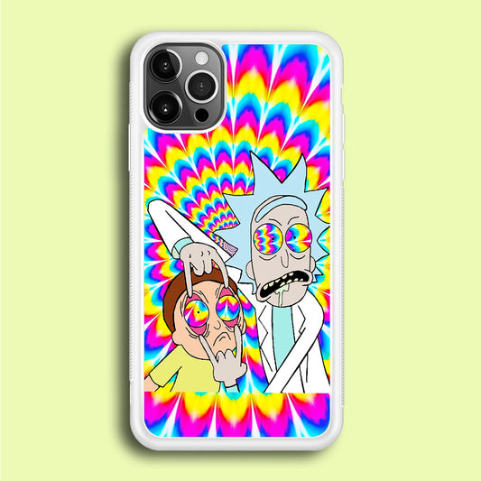 Rick and Morty Trippy iPhone 12 Pro Case