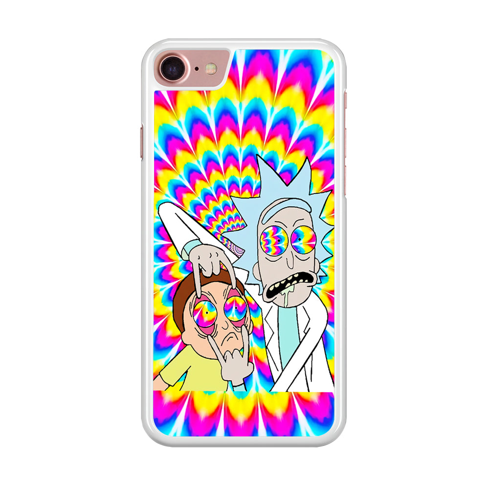 Rick and Morty Trippy iPhone SE 2020 Case