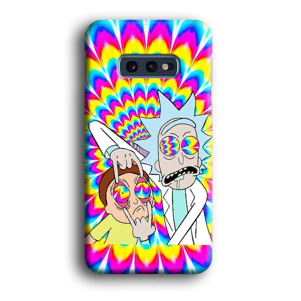 Rick and Morty Trippy Samsung Galaxy S10E Case