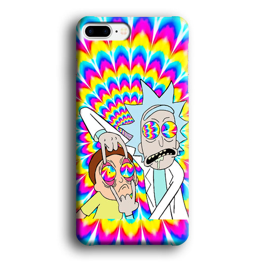 Rick and Morty Trippy iPhone 8 Plus Case