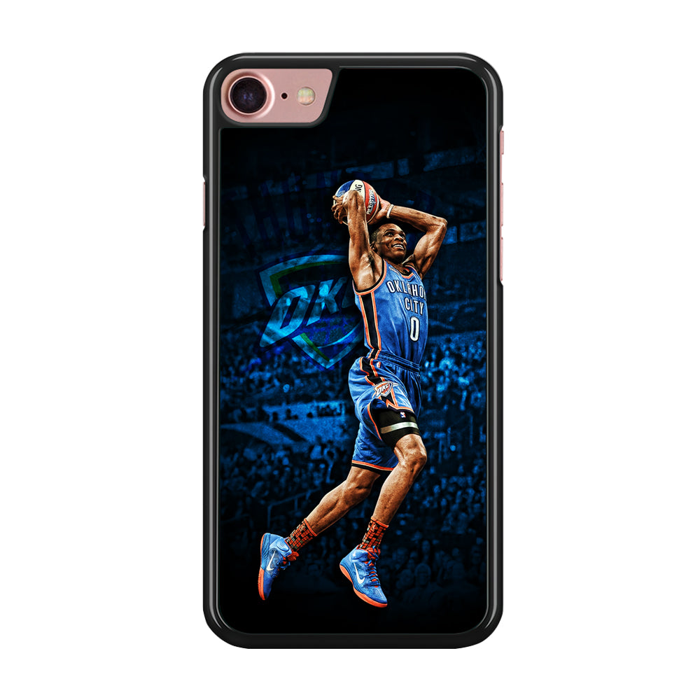 Russell Westbrook Jump Shot iPhone SE 2020 Case