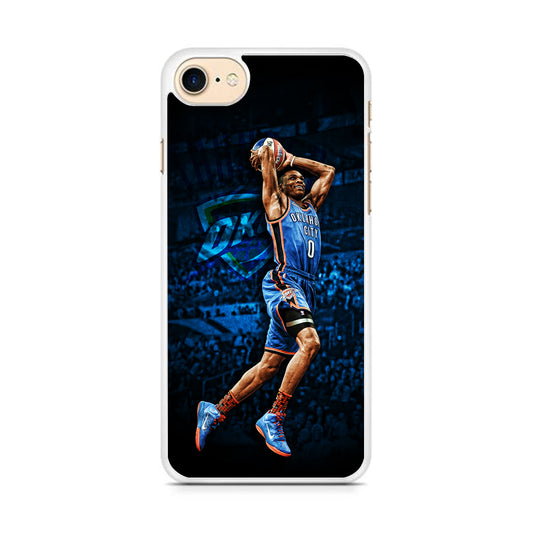 Russell Westbrook Jump Shot iPhone 8 Case