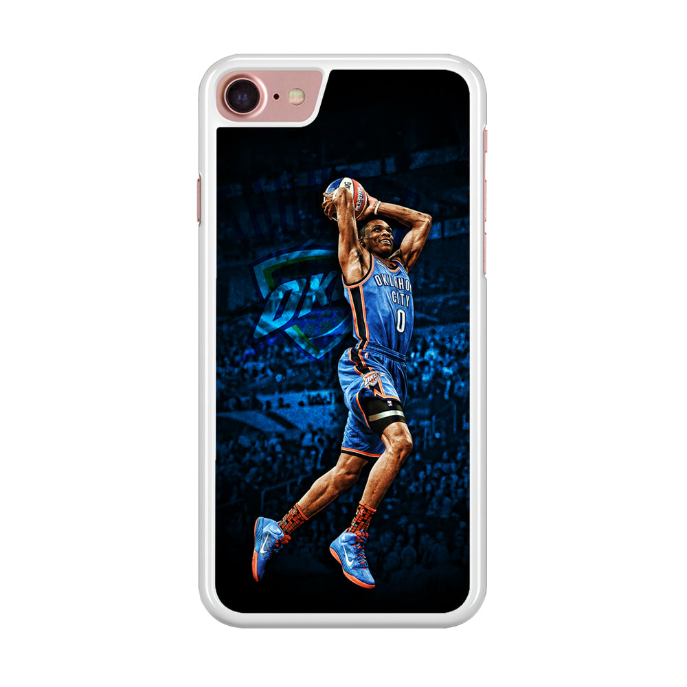 Russell Westbrook Jump Shot iPhone SE 2020 Case