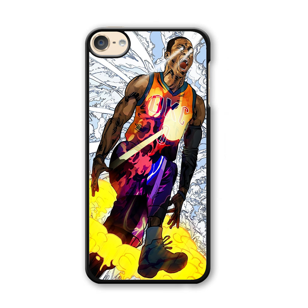 Russell Westbrook Oklahoma City Art iPod Touch 6 Case